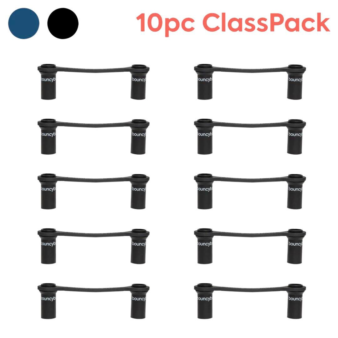 Bouncyband® 10pc ClassPack for Elementary School Chairs 13" - 17", Black 2148667